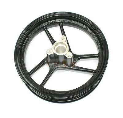 Yamaha New Cruiser Eagle 125 Wheel Hub Jym125 Qiaoge I Race Eagle Fuxi as Xuying Modified 12inch Wheel Rim (Motorcycle wheel hub) - front-wheel-black