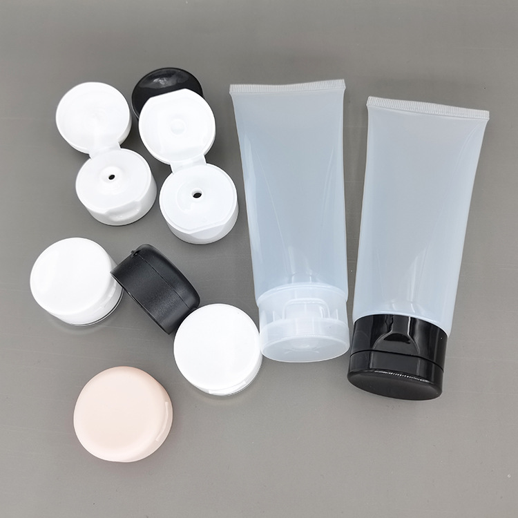 Botella vacía de 100g 100ml para productos de cuidado de la piel, cosméticos, tubo transparente para gel, esencia, loción, subenvasado, en stock.