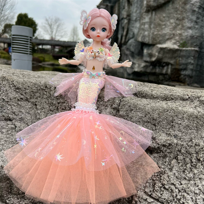 Doll, children's toy, 12 inch, mermaid, Birthday gift