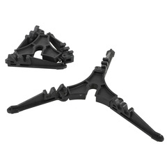 戶外野營氣罐支架 固定底座 塑料支架 氣罐穩定架 通用穩固架