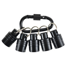 电锤钻头SDS柄收纳接杆 两坑两槽圆柄电锤钻头 快速安装转换接杆