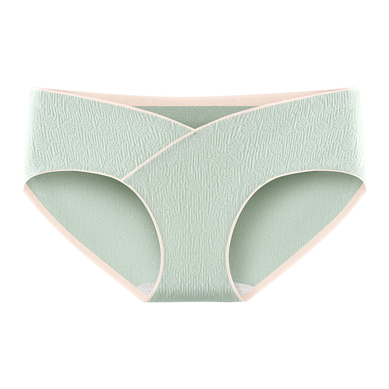 Ropa interior de maternidad, entrepierna de algodón, algodón, embarazo antibacteriano, temprano, medio y tardío, cintura baja, abdomen, ropa interior de gran tamaño, refrescante