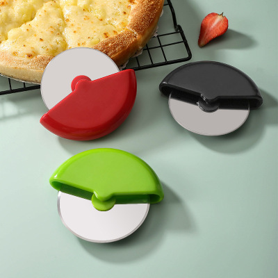 Foreign trade Exit Stainless steel Pizza circular Cutters baking tool kitchen modern Simplicity