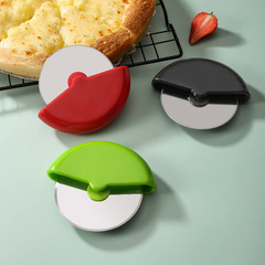 Foreign trade stainless steel pizza knife round roller knife baking tool kitchen modern simple