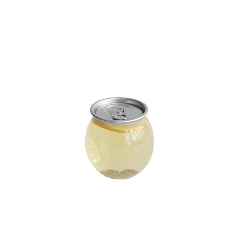 Botella de té de plástico de grado alimenticio fría botella de bebida botella de jugo se puede imprimir LOGO suministro directo