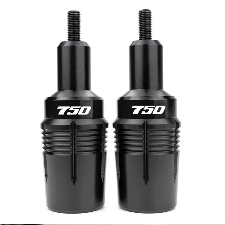 Suitable for Suzuki Gsxs750 Gsxs1000 Modified Body Anti-Fall Protection Ball + Exhaust Pipe Anti-Fall Rod