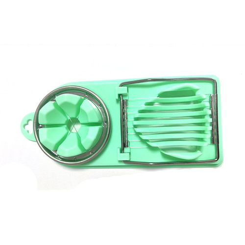 Stainless steel multi-function egg cutter two-in-one egg cutter household cutter preserved egg splitter slicer