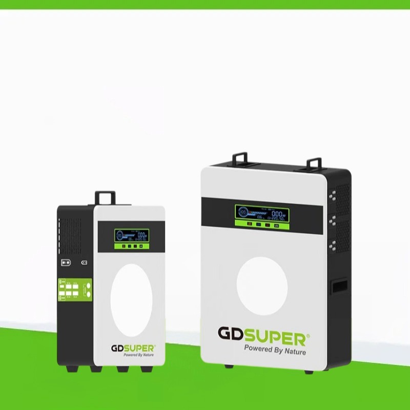 跨境新款光伏储能逆控一体机3500W220V110V2.5KWH便携式移动储能