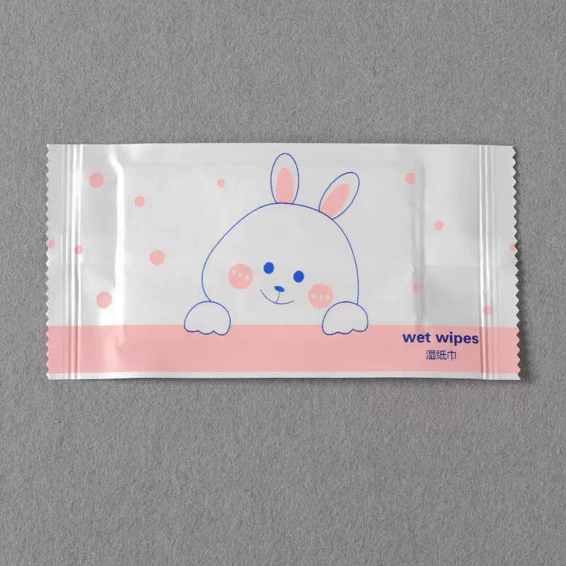 广告湿巾一次性小包清洁湿纸巾批发工厂独立包装纸定装消毒