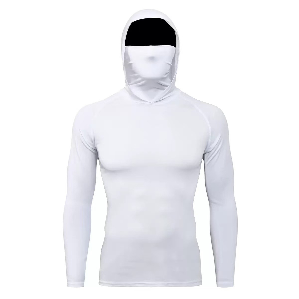Chamarra Deportiva con Protección Solar para Hombre, Poliéster y Licra, Alta Elasticidad, para Ciclismo
