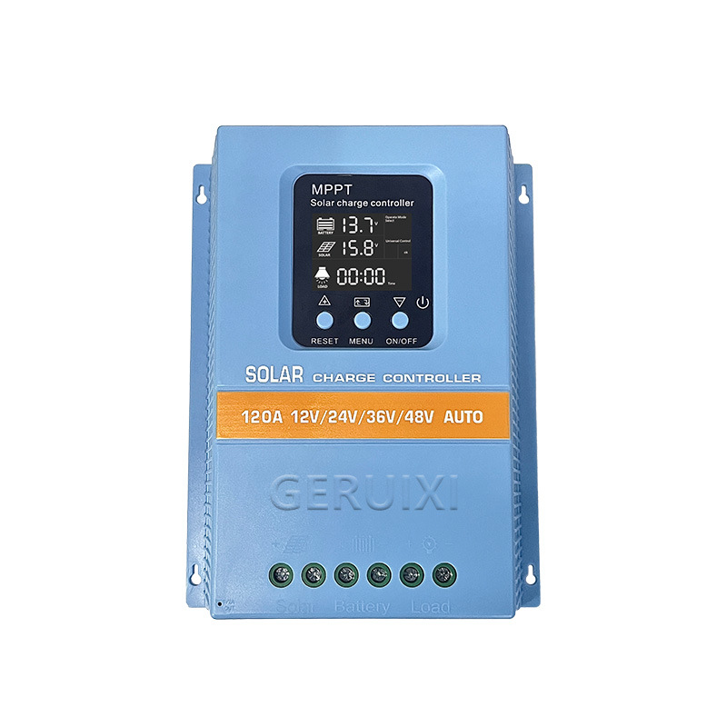 Controlador de carga solar MPPT 48V 120A/150A, controlador de panel solar fotovoltaico con pantalla LED