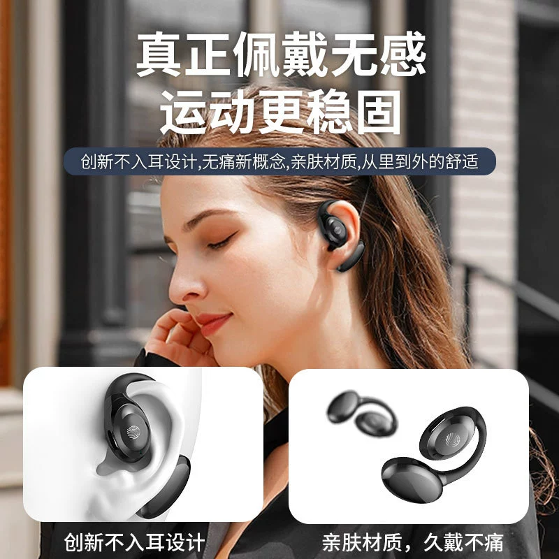 GD06 Bluetooth-наушники, новая технология OWS проводимости звука, «черная» технология, истинно беспроводные стереонаушники, навесные на ухо, без дискомфорта