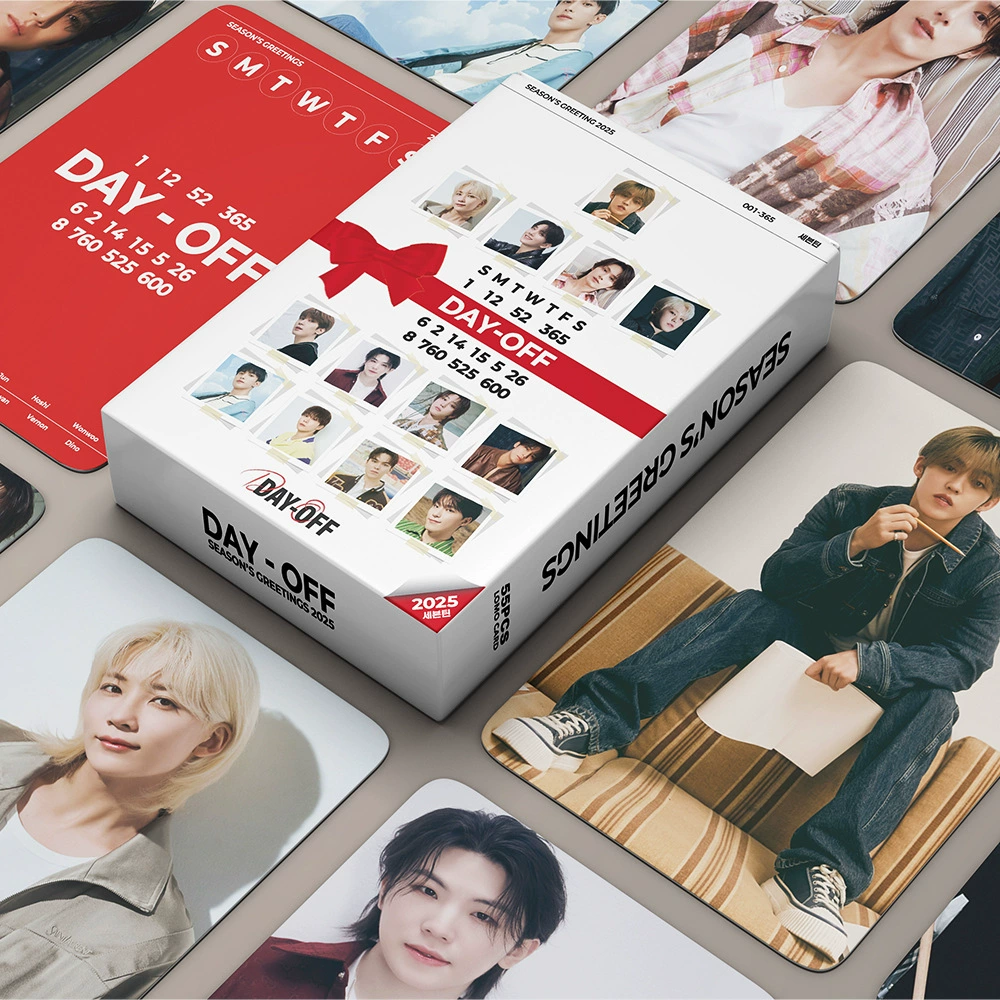 Специальная поставка внешнеторговой продукции по 55 фотографиям 17 SEVENTEEN 2025 коллекция поддержки фанатов периферийные карты LOMO