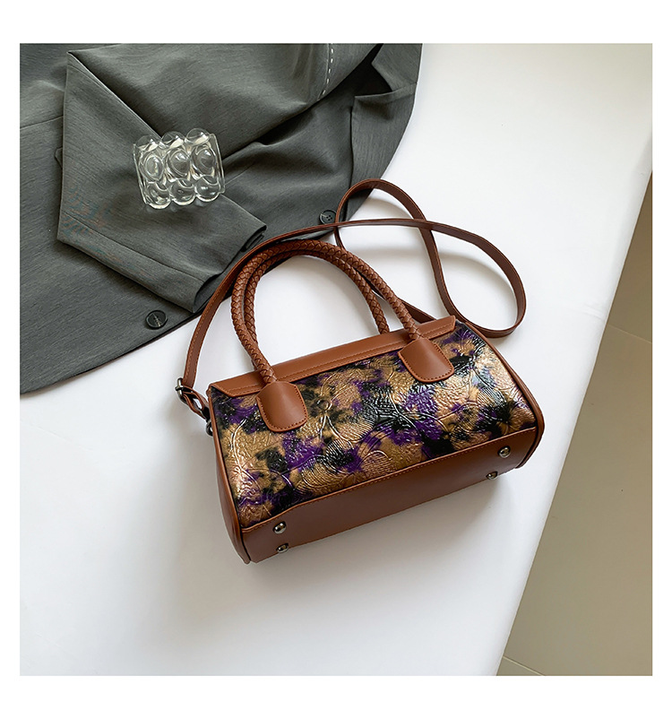 Women's Retro Handbag Chinese Style Shoulder Bag For Mature Women_voghion.com