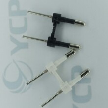 欧标4.0MM VDE插头配件 欧规内架插脚 五金插脚 电源五金欧式支架