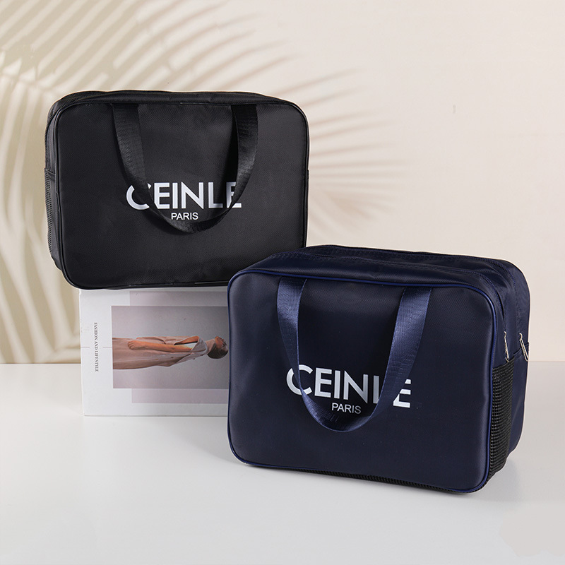 Cosmetic Storage Bag with Dry and Wet Separation, Large Capacity, Travel Portable, Waterproof, Customizable with Logo, Wholesale Toiletry Bag Cosmetic Storage Bag with Dry and Wet Separation, Large Capacity, Travel Portable, Waterproof, Customizable with Logo, Wholesale Toiletry Bag