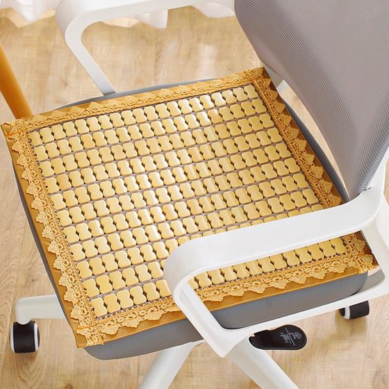 Summer mat cushion summer cool cushion office long-sitting chair cushion car Summer mahjong bamboo cushion work computer chair cushion