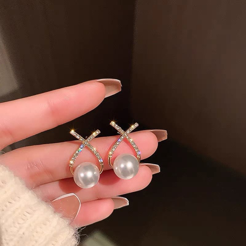Pendientes de aleación moda coreana, estilo lujo ligero, ideales para puestos callejeros, mercado nocturno y ventas en vivo, al por mayor