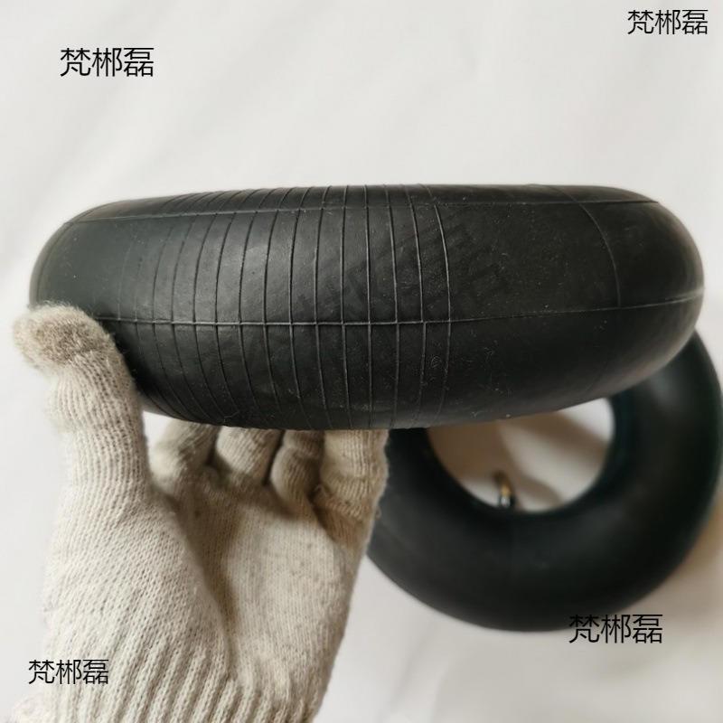 410/350-4微耕机内胎弯嘴4.10/3.50-4农用机工具车内胎