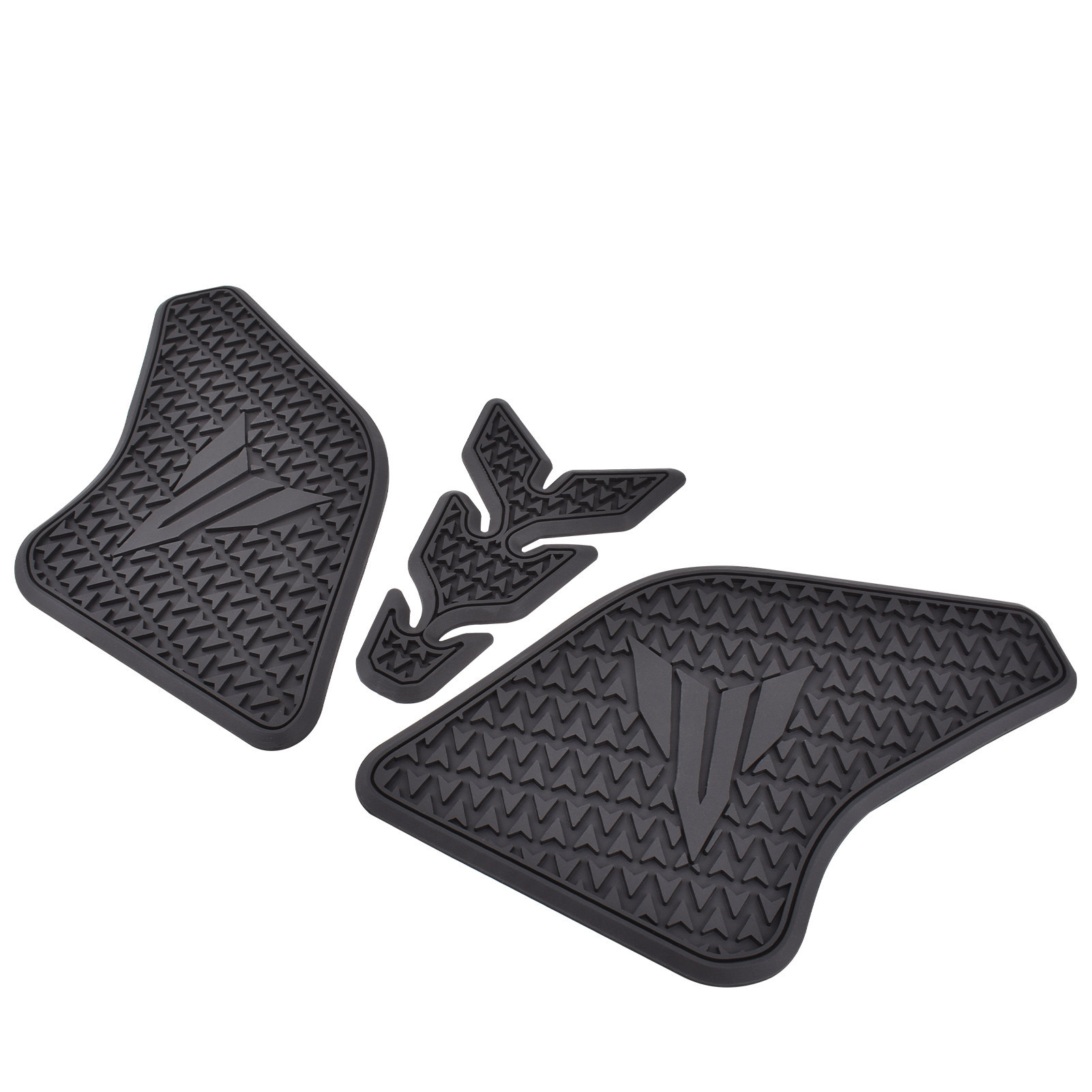 Suitable for Yamaha MT-07 21-23 motorcycle fishbone side anti-slip fuel tank rubber protective sticker