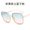 Fashionable square sunglasses, glasses solar-powered, 2022 collection, European style