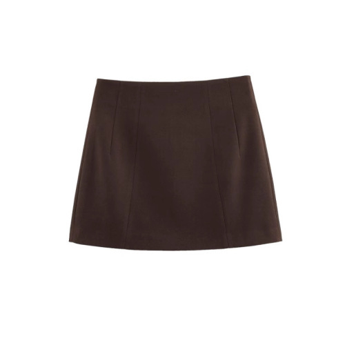 European and American 2025 Spring Suit Jacket and Skirt Set, Atmospheric Commute V-Neck Single-Breasted Jacket