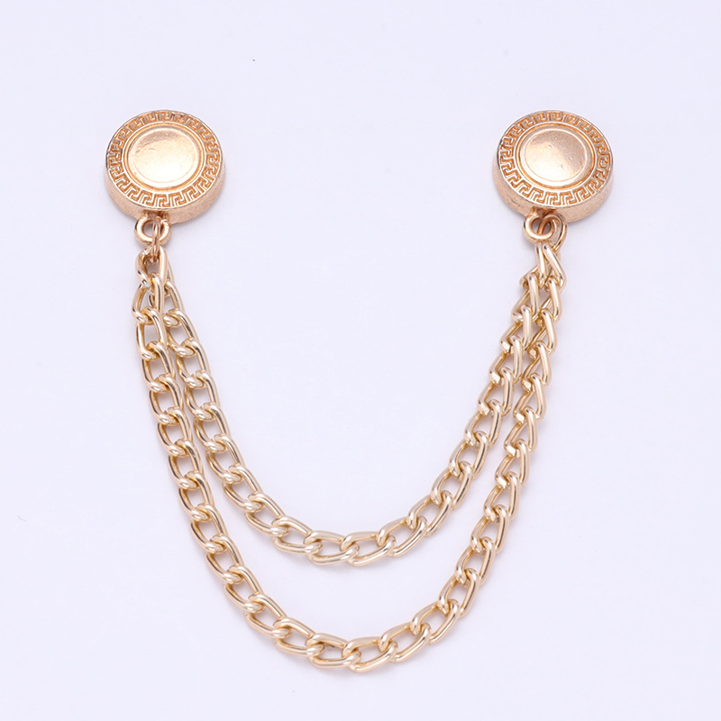 チェーンの磁気はズボンの足を引きずることを防ぎます。金属の磁気は袖口を固定します。