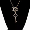 Long sweater, chain, advanced necklace, fashionable pendant, accessory, high-quality style