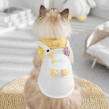 搞怪大鹅口袋牵引背心猫咪衣服布偶蓝猫暹罗猫服装宠物服饰用品厂