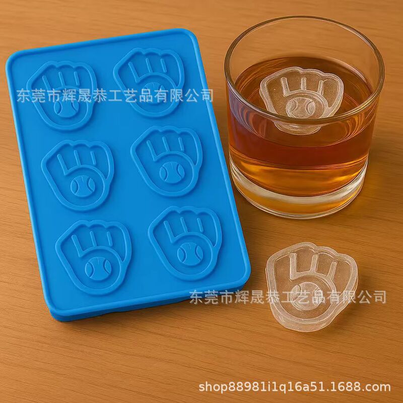 跨境新款爆款冰模冰块模具3D打印NCAA球队模具|undefined