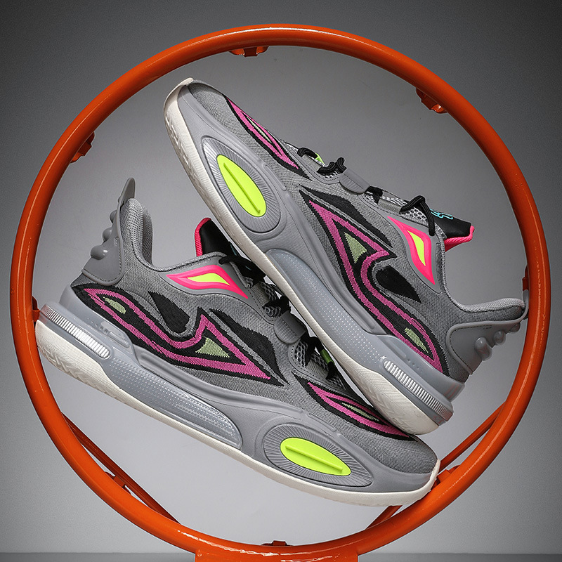 Nuevos zapatos de baloncesto de alta calidad 11 zapatos de baloncesto masculinos deportivos resistentes al desgaste de los estudiantes zapatos de correr transpirables bajos image 4