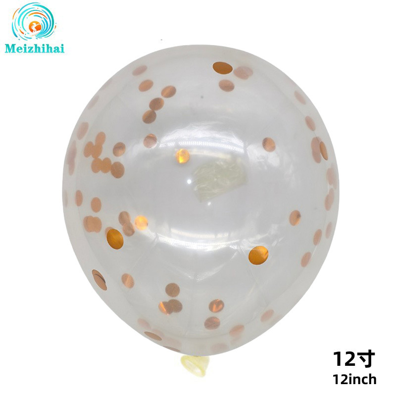 Bolas de lentejuelas naranjas 100 unidades/paquete