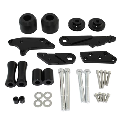 Suitable for Honda CBR500R 19-22 modified motorcycle body anti-drop block engine anti-drop rod protection (Motorcycle frame) - black