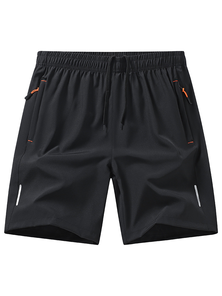Pantalones Cortos Deportivos de Secado Rápido para Hombre S-3XL de Poliéster con Eficacia Fría y Transpirables