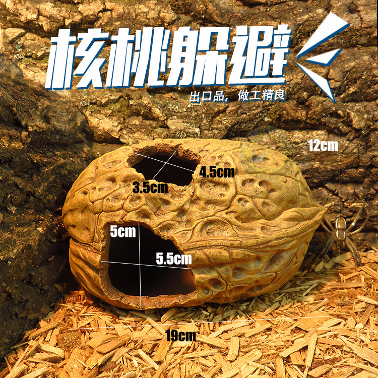 Tanque de peces paisaje decoración peces Camarón escondite casa podrido barco hundido escalada mascota escondite agujero Halloween calabaza tortuga Tabla de secado Mesa Roca