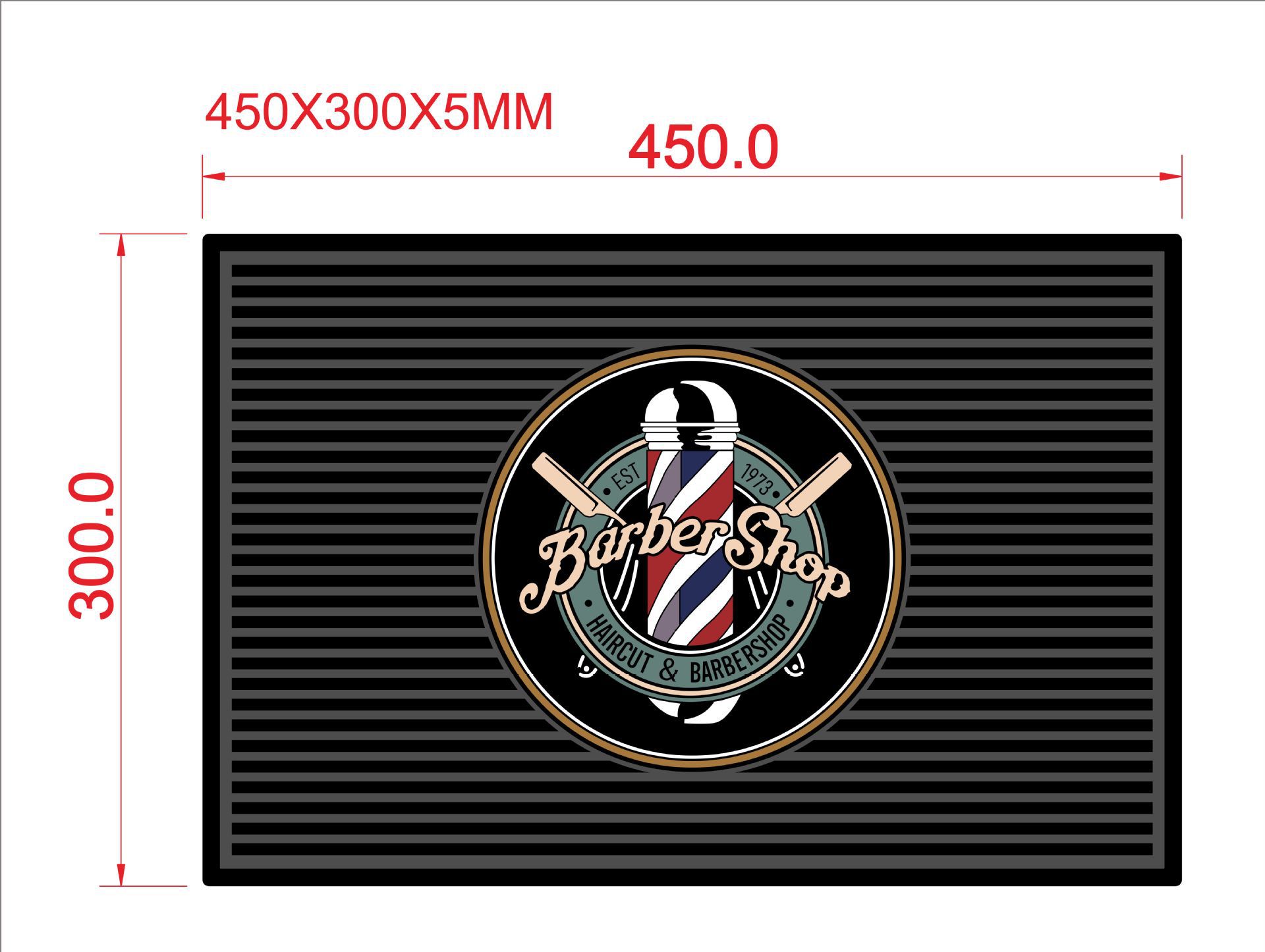 Herramientas de corte de cabeza de aceite retro herramientas de corte de pelo herramientas de corte de pelo resistentes a los terremotos alojamiento antideslizante alojamiento de corte de pelo antideslizante