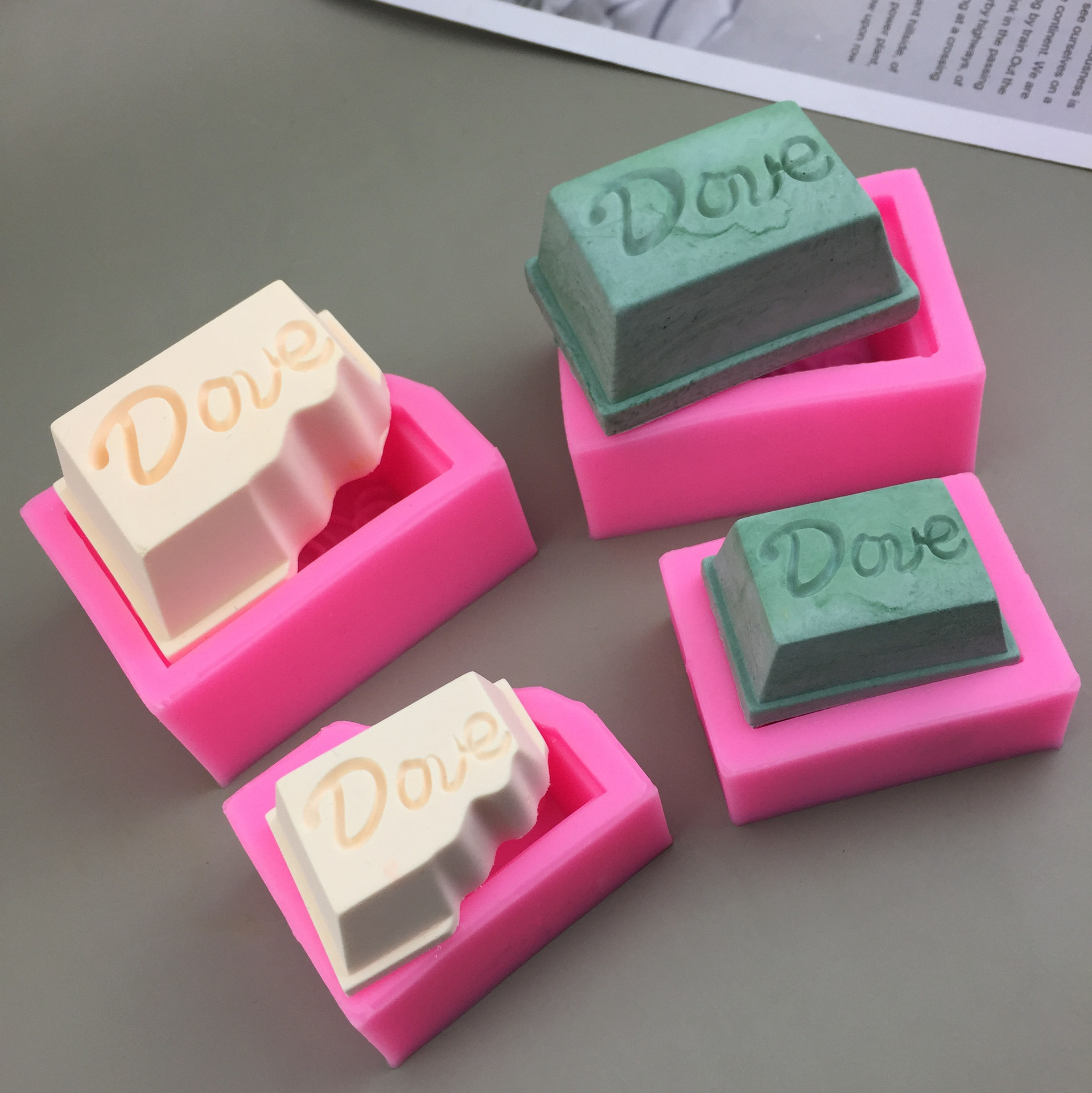 DIY креативный блок Dove Шоколадная пищевая силиконовая форма декоративная форма ручной защемление ароматерапевтическая гипс