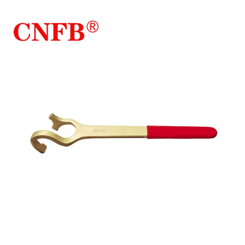 天津桥防CNFB安全防爆工具阀门扳手防爆带爪阀门扳手 T8176C