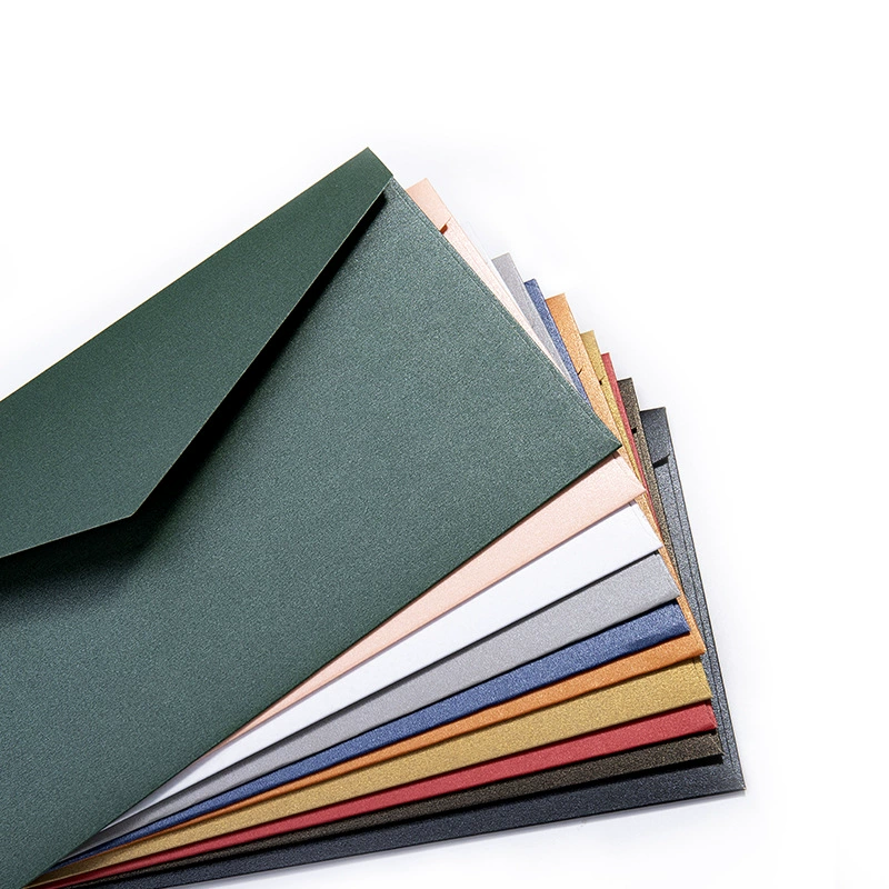 повседневный и модный перламутровый бумажный конверт, красочный конверт, компания НДС, креативный конверт, запечатывающий воск, восковая краска, восковая печать