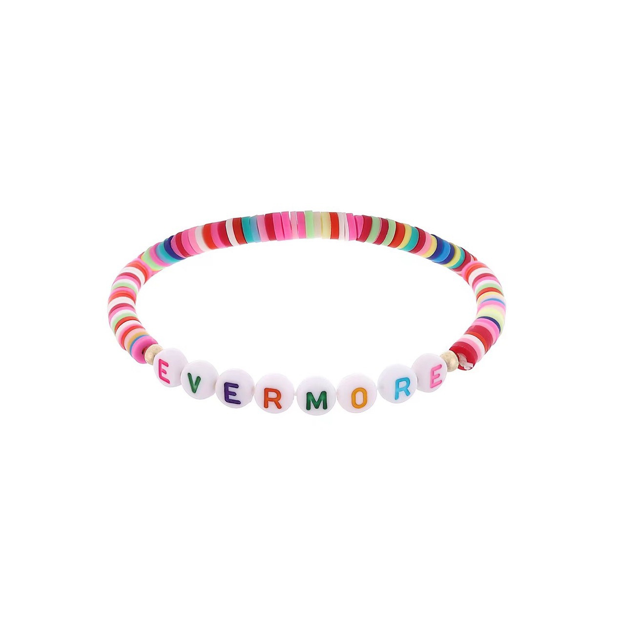 Pulsera de carta colorida pulsera de cerámica suave 12 Taylor pulsera elástica pulsera joyería amante