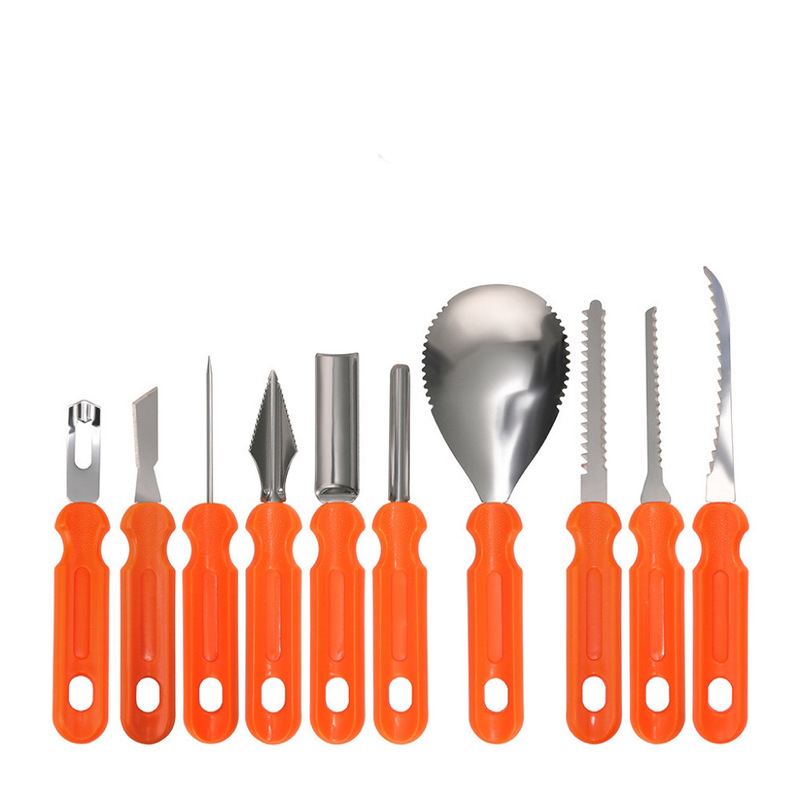 万圣节南瓜雕刻刀套装南瓜灯DIY雕刻工具陶泥工具切南瓜手工工具|undefined