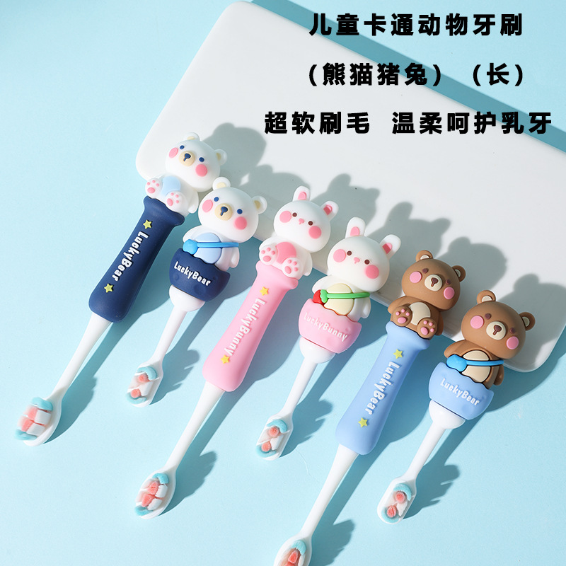 Manufacturer Customizes Toothbrushes for Infants Aged 0-3 Years and Children Aged 6-12 Years during the Teething Period, with 10,000 Soft Bristles for Cleaning