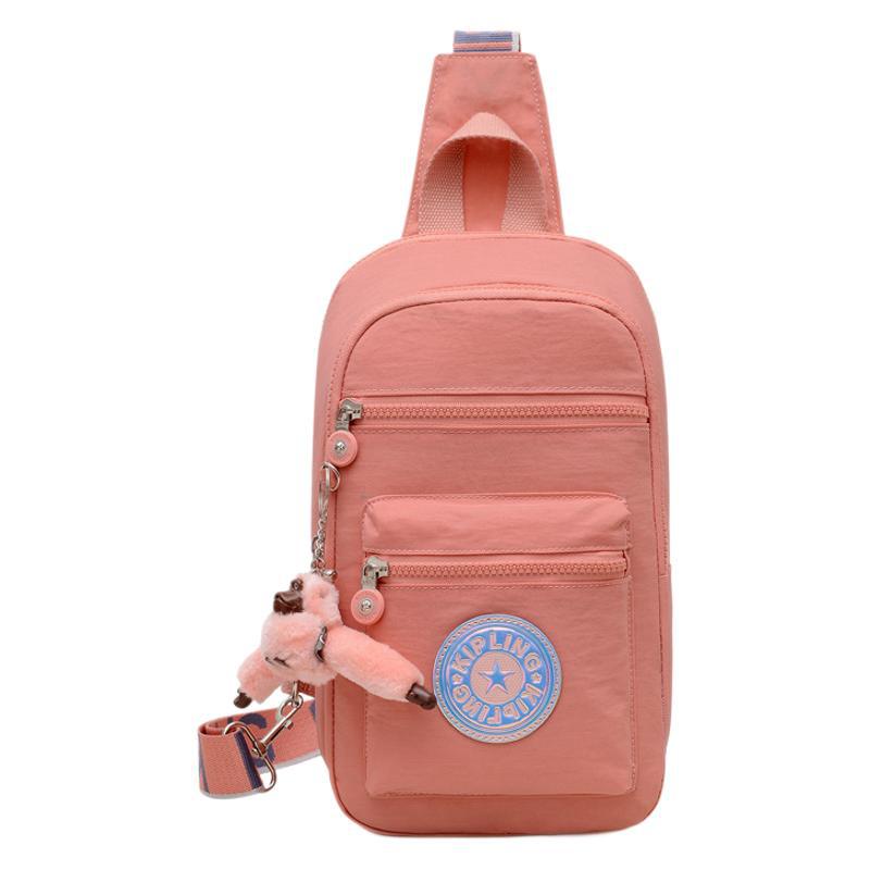 Agente de reclutamiento Mono 2025, nuevo bolso de moda, bolso de moda, bolso de pecho casual de mujer, un agente de cabello
