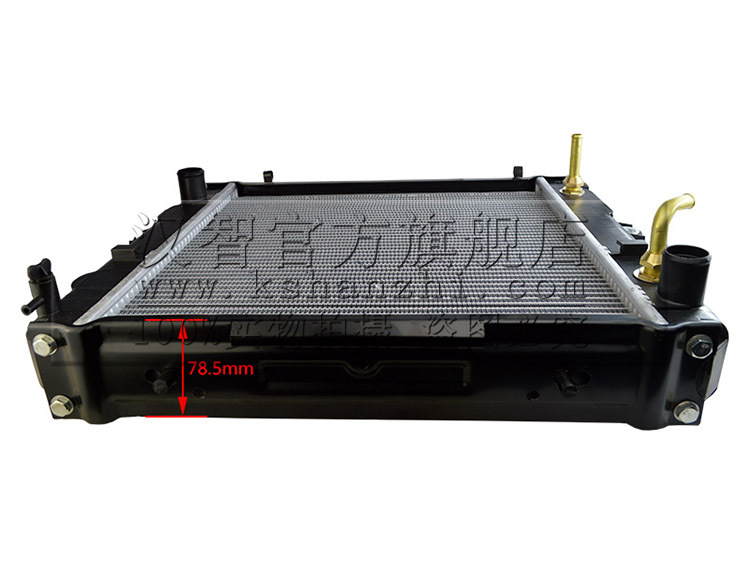 Tanque de agua de la carretilla elevadora de aluminio hidráulico 16410 - 13650 - 71 adecuado para el conjunto del radiador de la carretilla elevadora Toyota 6FD10 / 15