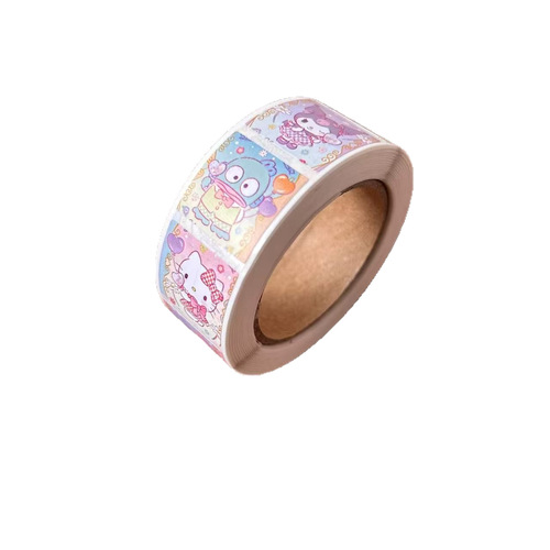 Sticker for Kitty Children Girl Cartoon Handnote Decoration Material Sticker for Kindergarten Teacher Reward Sticker