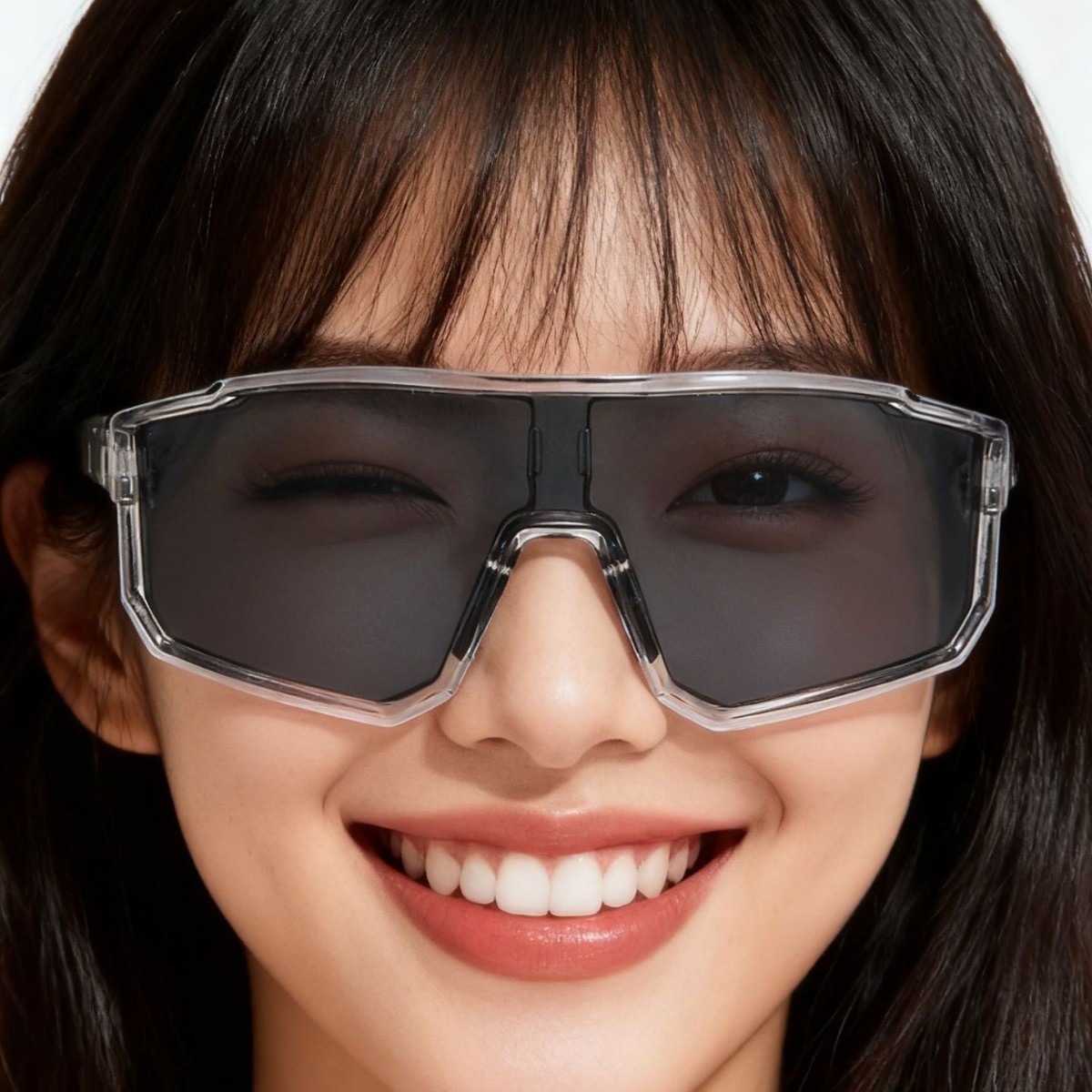 Hiking Sunglasses, Anti-Uv Hiking and Cycling Glasses, Outdoor Windproof Mountaineering European and American Large-Frame Goggles Glasses