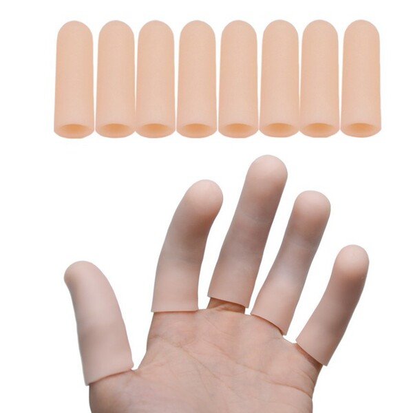 Waterproof protective silicone long protective case for toes