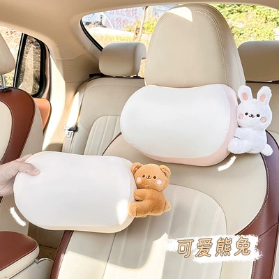 Headrest, Blue Rain Car Headrest and