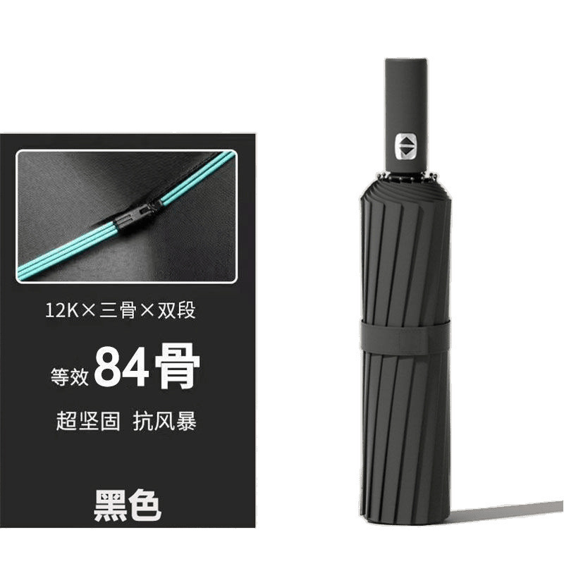 折りたたみ全自動傘 特大ダブル傘 兼用日傘 ビニール製 紫外線防止 屋外 新品 シンプル|undefined