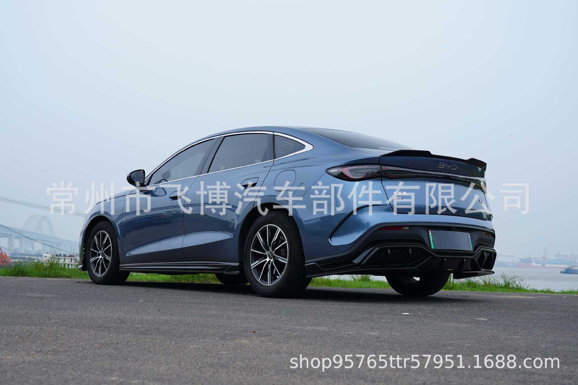 Suitable for the 2024-2025 BYD Seal 06dmi, this includes a rear spoiler, a tail fairing, and a rear trunk spoiler